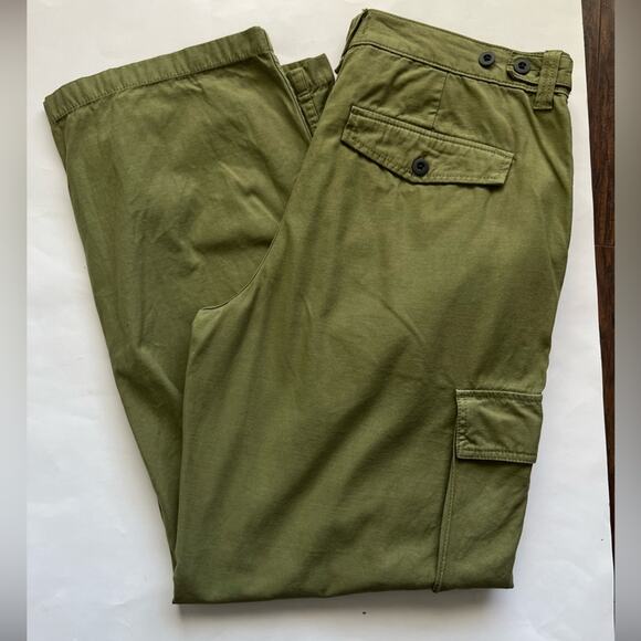 Madewell Low-Slung baggy cargo pants Green 29 - Picture 5 of 15